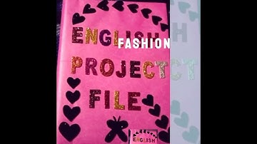 English Project File | Class - 11th | Topic - The Ailing Planet 🌍