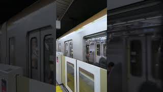 【入線】東京メトロ10000系10114F 各停 新木場行き 日比谷駅