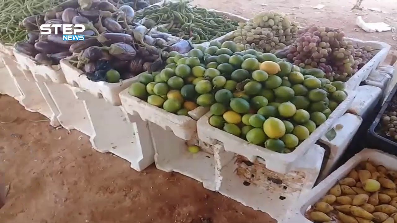 جولة لمراسل ستيب في سوق مخيم الرقبان وسط ارتفاع للأسعار وغلاء  المعيشة