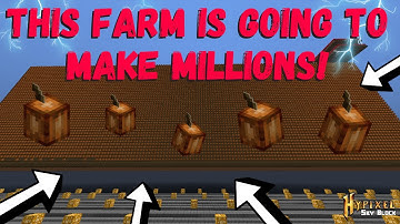 Making an OVERPOWERED CoCoa Bean Farm! -- Hypixel Skyblock Ep. 18