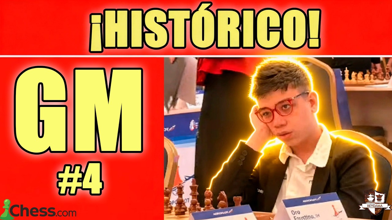 Faustino Oro Por el Hito Histórico GRAN MAESTRO #4