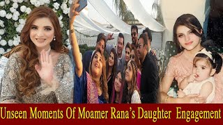Unseen Moments Of Moamer Rana’s Daughter Engagement