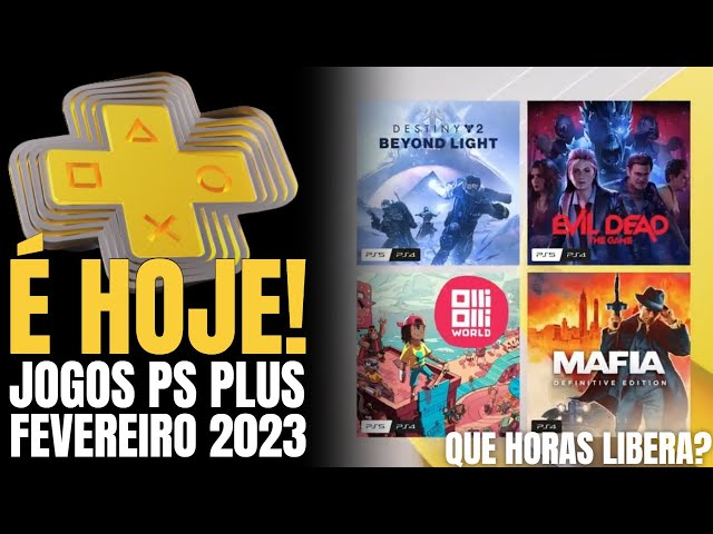 PS Plus de fevereiro de 2023 é revelada com quatro jogos – Pizza Fria