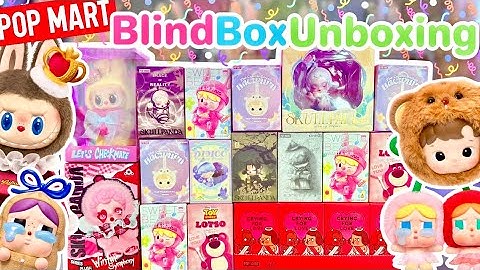 POP MART BLIND BOX UNBOXING!! *♡* SKULLPANDA, LABUBU, HIRONO AND MORE!!