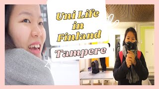 (ENG) Student life at TAMPERE UNIVERSITY, Finland I CANTEEN, Finnish class, GYM, STUDENT APARTMENT .