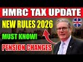 BREAKING HMRC Confirms New Pension Payment Rules for 2026 UK Pensioners Alert