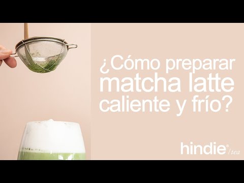 Receta De Te Matcha Con Leche