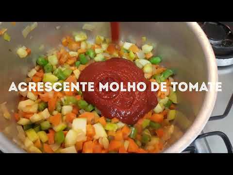 LAZANHA DE LEGUMES - Lasanha sem carne