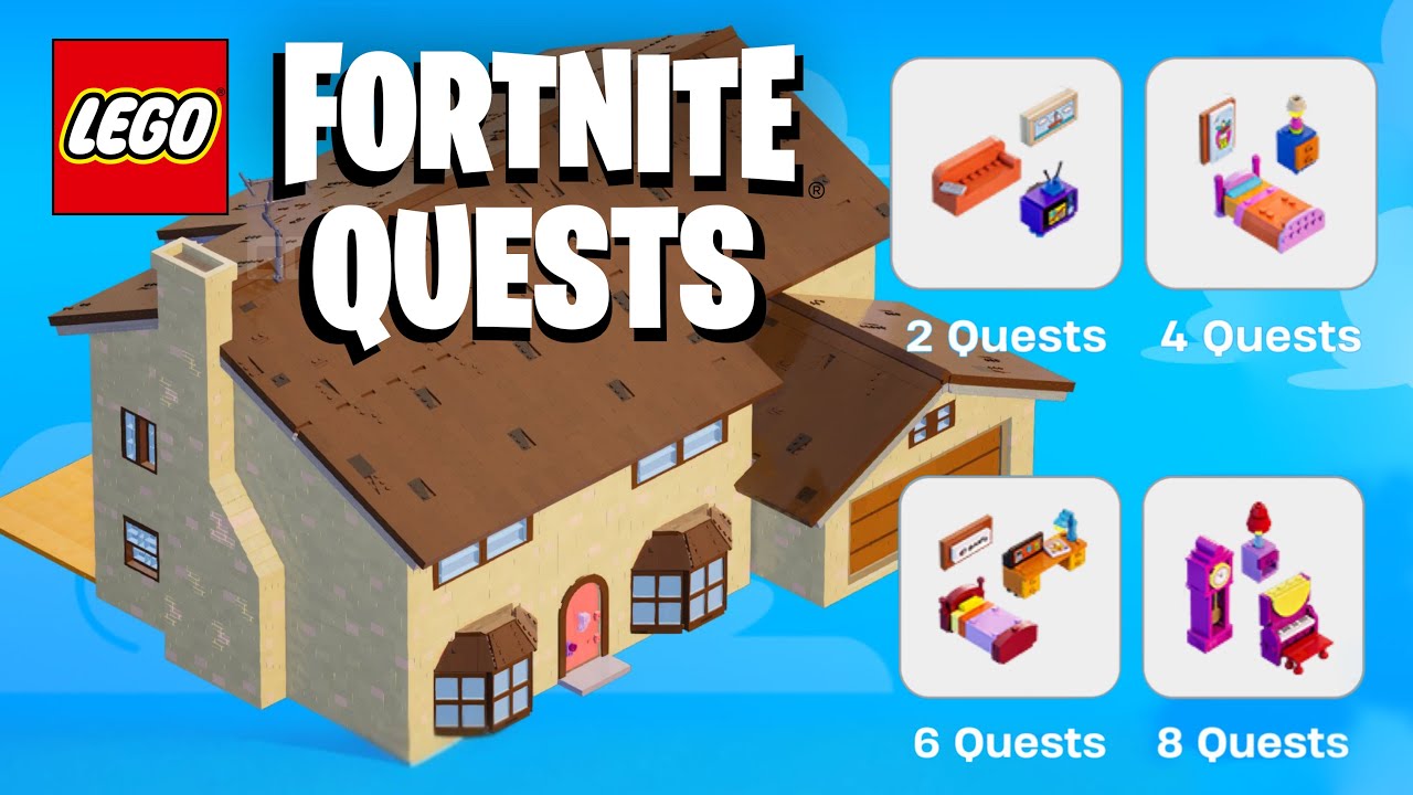 How to Deliver a Veggie Burger to Ned Flanders near the Brick Bay Sign Fortnite