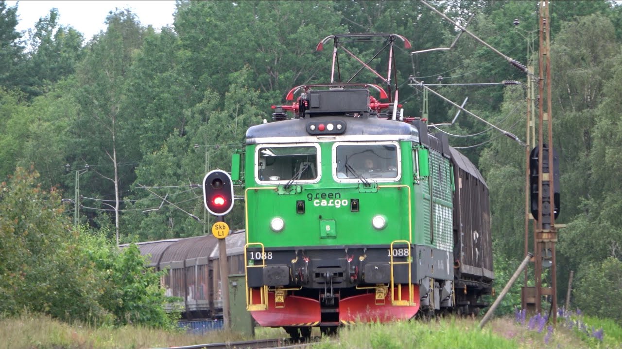 Tåg i Skinnskatteberg 2021