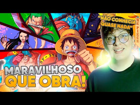 NÃO CONHECIA A METADE Reagindo a Mugiwaras (One Piece) - Chapéu De Palha | M4rkim / REACT/DeujoReage