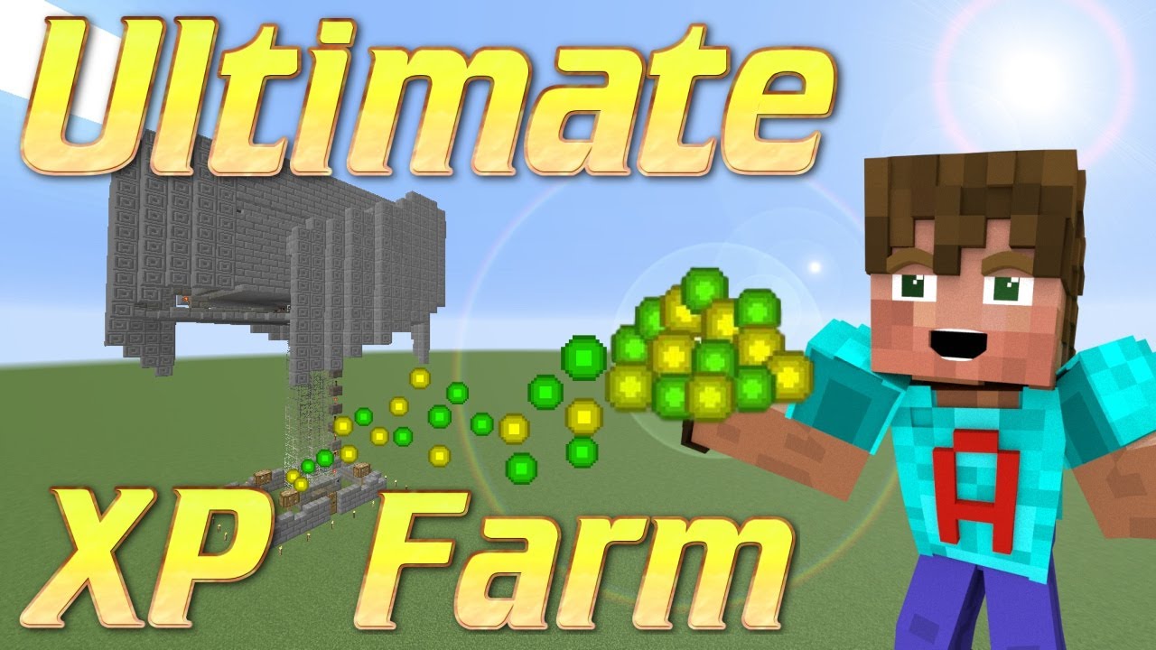 How to make an XP Farm | Minecraft Mob Grinder | XP Farm Minecraft