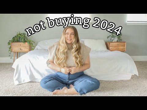 50 Things I'm Not Buying in 2024 (to live more sustainably) thumbnail