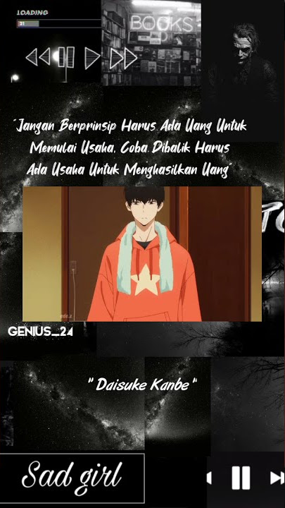 Story Wa Anime | Kata Bijak Anime 'Daisuke Kanbe' #shorts