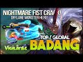 Deadly Offlane. 100% Nightmare Fist! Vɨɢɨʟǟnȶɛ Top 1 Global Bandang - Mobile Legends: Bang Bang