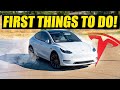 Tesla Model Y - First 30 Things To Do!