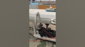 PPR PE pipe extension machine test running @David