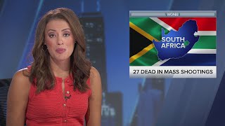 Details Separate mass shootings in South Africa townships leave at least 27 people dead Update