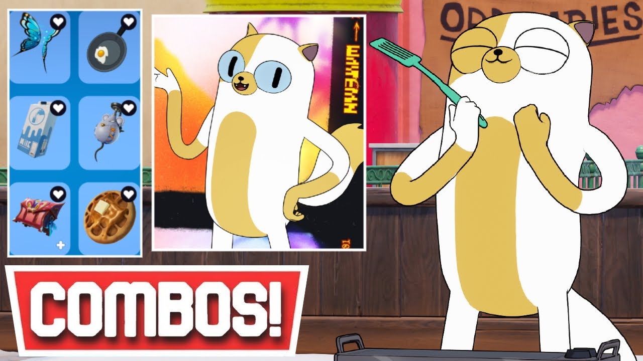 *NEW* BEST CAKE THE CAT SKIN COMBOS! | Fortnite