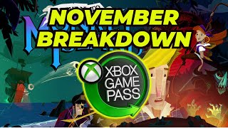 Latest Xbox Game Pass Games for November