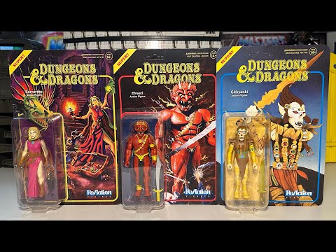 Super7 Dungeons & Dragons ReAction Figures !!! - YouTube