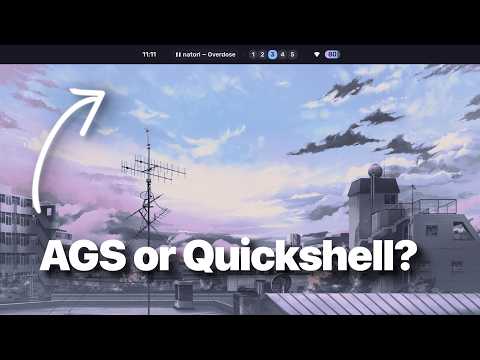 Should you learn AGS or Quickshell for Hyprland in 2026?