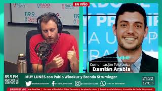 Damián Arabia - Pre candidato a Diputado Nacional por CABA | Muy Lunes