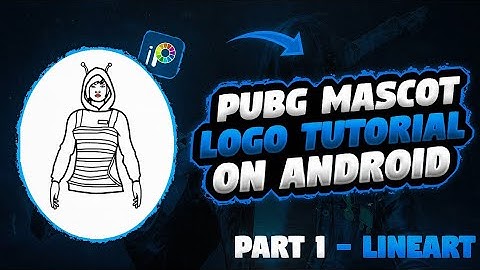 Make Pubg character mascot logo on android | Pubg Mascot tutorial | Ibis paint x