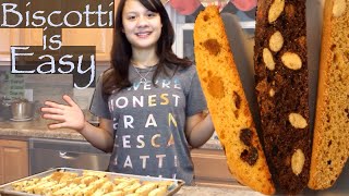 How to Make Italian Biscotti / Nonna's Authentic Italian Biscotti Recipe / #ChristmasCookieSwap
