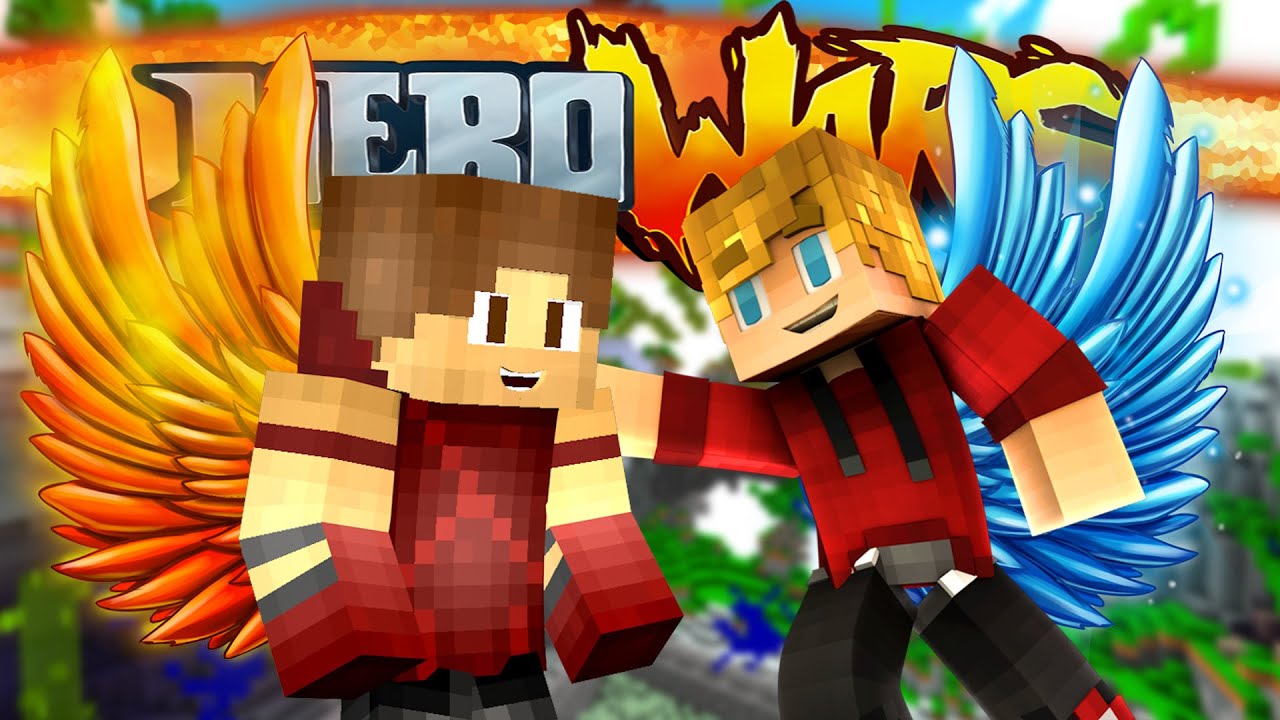 Minecraft Prisons: HEROWARS #4 New Wings Enchant and 3 Rankups!! w/ Lachlan