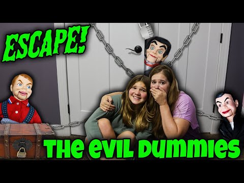 Escape The EVIL DUMMIES! Slappy Did It!