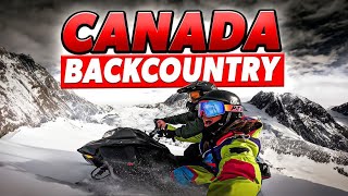 Whistler B.C. Backcountry Snowboarding w/ Snowmobiles!