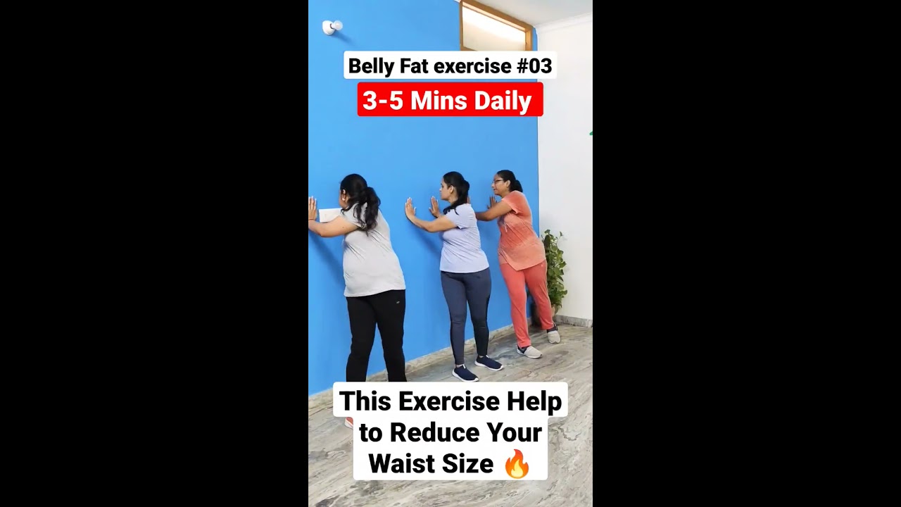 Lose Belly Fat Fast 5 Min Exercise For Slimmer Side Waist Mansagautam Bellyfat