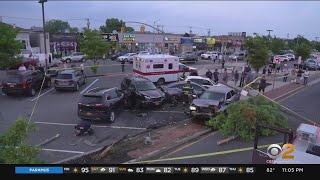 Vehicle Loses Control In Long Beach, 1 Person Critically Hurt