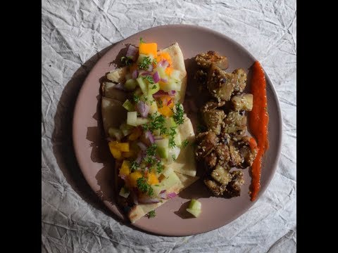 Ensalada de berenjena ahuma