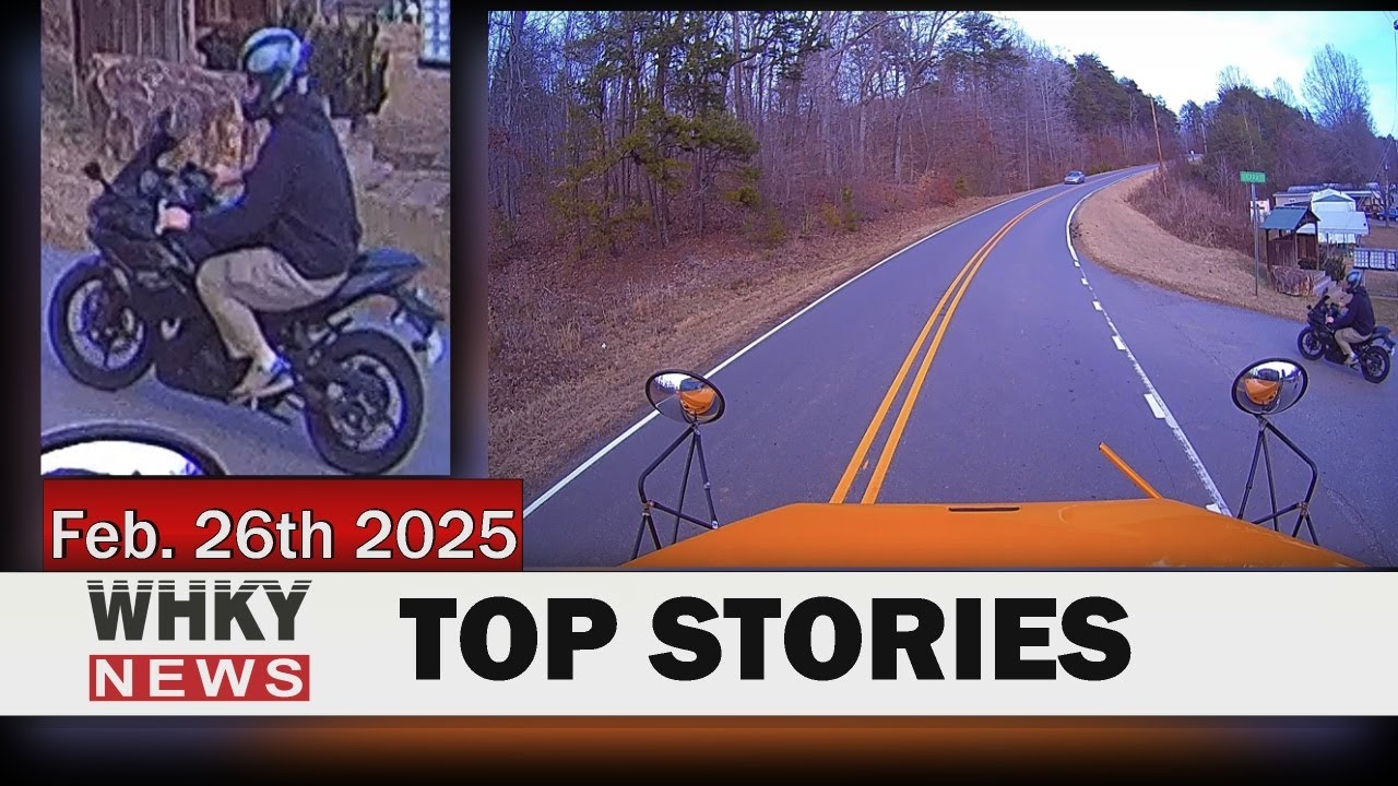 MOTORCYCLIST ARRESTED FOR PASSING STOPPED SCHOOL BUS | WHKY News -- Top ...