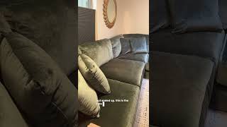 I ♥️ MY GIANT sectional sofa @afw.online way better than the #cloudcouch! Details at end of video!