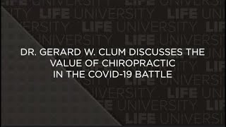 Dr. Gerard Clum's Introduction before interviewing Drs. Haavik, Murphy and Chestnut