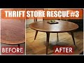 Thrift Store Rescue #3 / Mid Century Furniture Refinish & Reglue