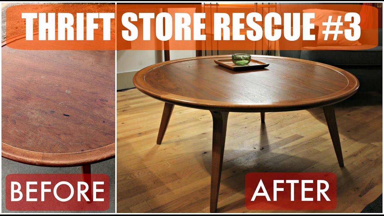 Thrift Rescue 3 Mid Century Furniture Refinish Reglue Thrift Rescue 3 Mid Century Furniture Refinish Reglue