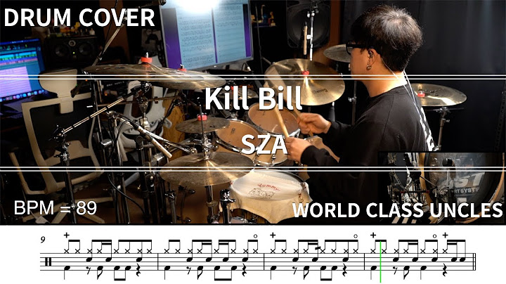 Kill Bill Drums version - Drums performance video thumbnail