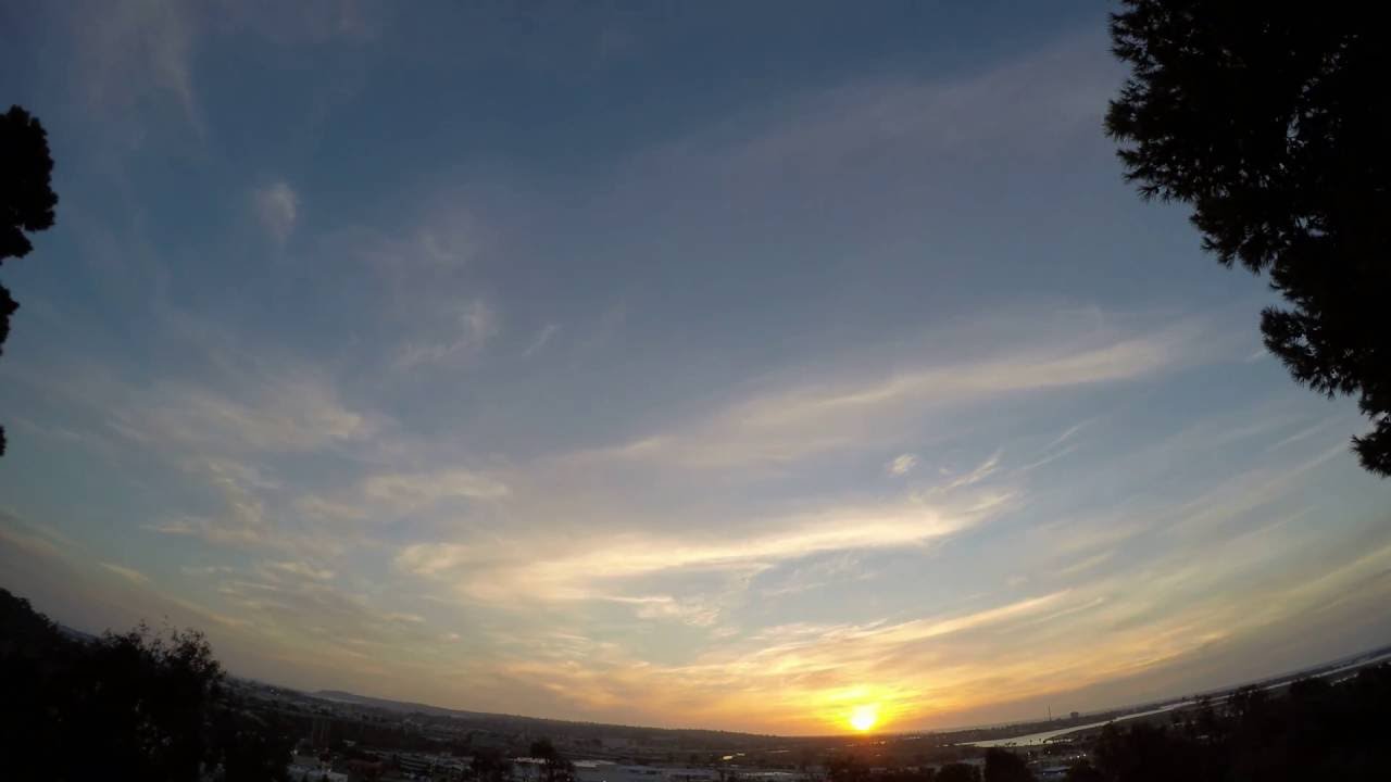 white shoes Sunset Time Lapse - 4K