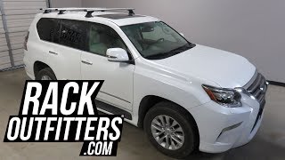 Lexus GX with Rhino-Rack RCH Vortex 3 Crossbar Roof Rack System