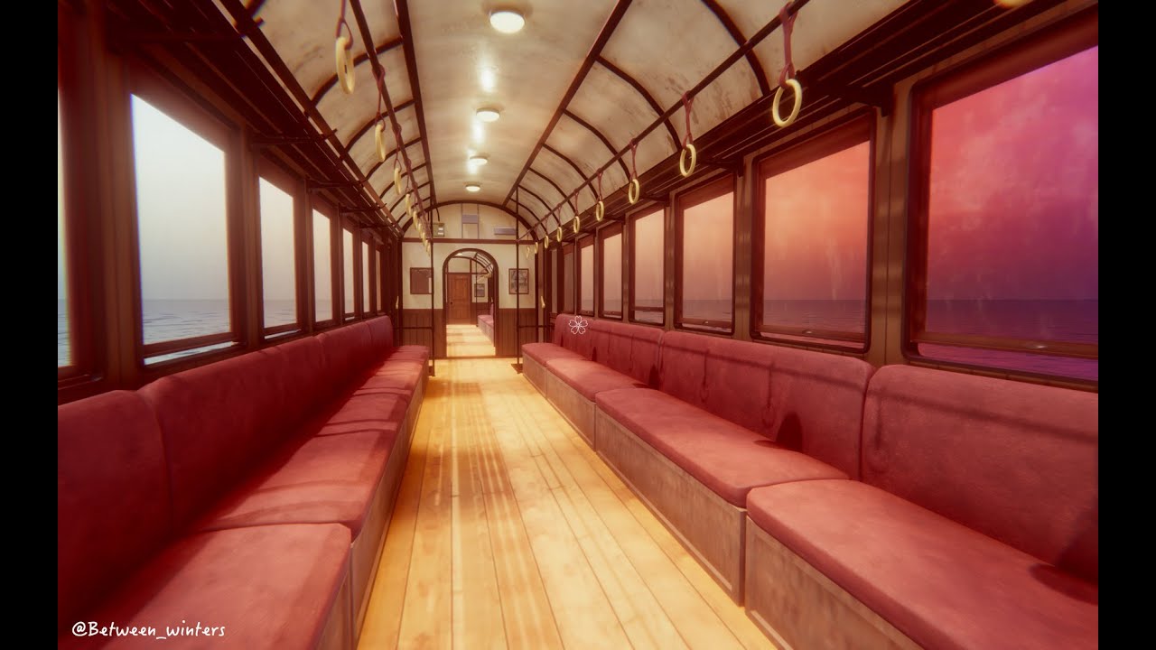The train scene in Spirited Away. Recreated with Unity. YouTube