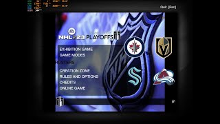 NHL®23 PC WPG@VGK  -NHL®09 PC-