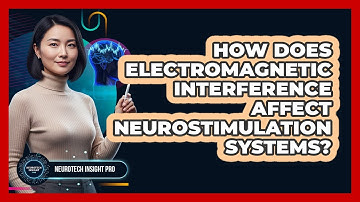How does electromagnetic interference affect neurostimulation systems?