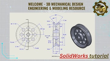 ⚡ I Made A Wire Rope Pulley In 3D Modeling , #solidworks  tutorial