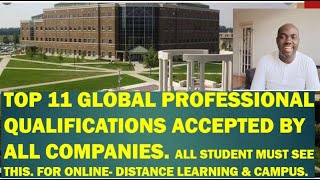 HOW PROFESSIONAL QUALIFICATIONS & ACCREDITATION BOOST YOUR DEGREES. FOR ONLINE & CAMPUS EDUCATION.