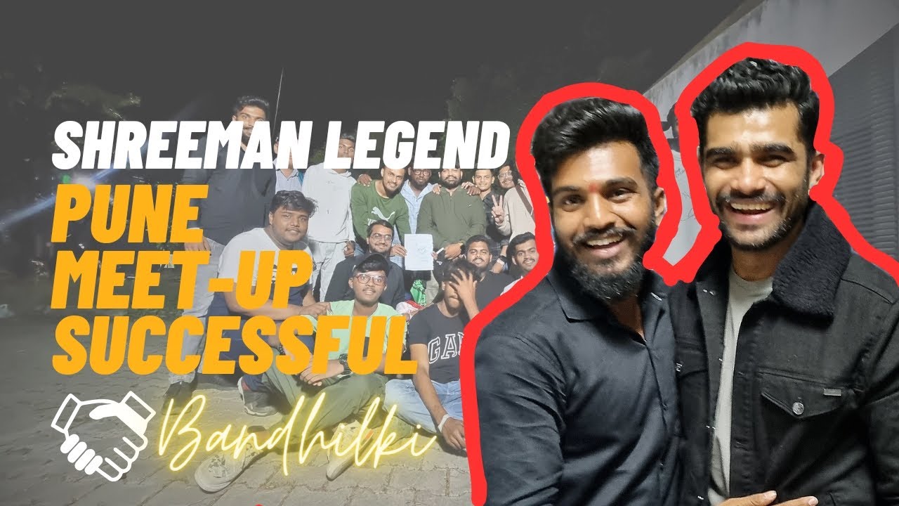 Shreeman legend Pune Meetup Successful