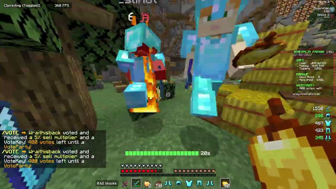 Minemalia Prison My First Kills of Season 4